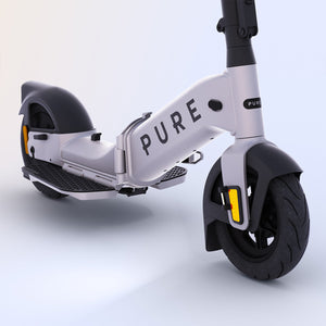 Pure Advance Flex 2023 Patinete Eléctrico - El e-scooter más compacto. Portátil. Versátil. Alcance de 40 km.