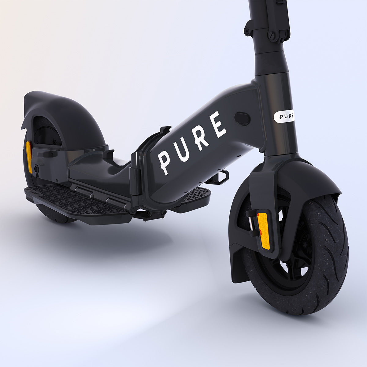 Pure Advance Flex 2023 Patinete Eléctrico - El e-scooter más compacto. Portátil. Versátil. Alcance de 40 km.
